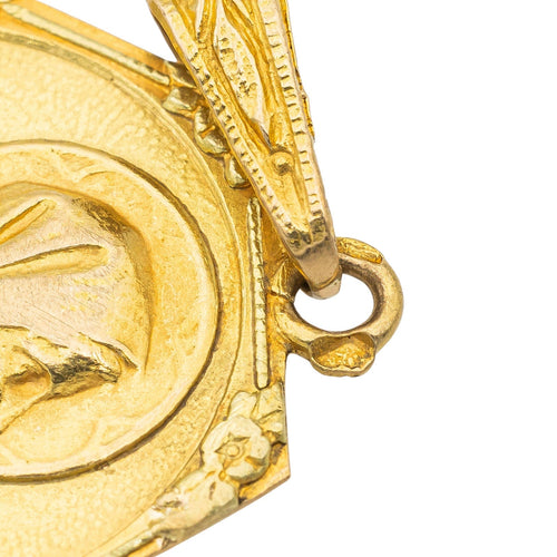 Pendentif Pendentif Médaille Or jaune 58 Facettes 2597072CN