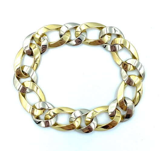 Bracelet POMELLATO. Bracelet 2 ors 18K 58 Facettes