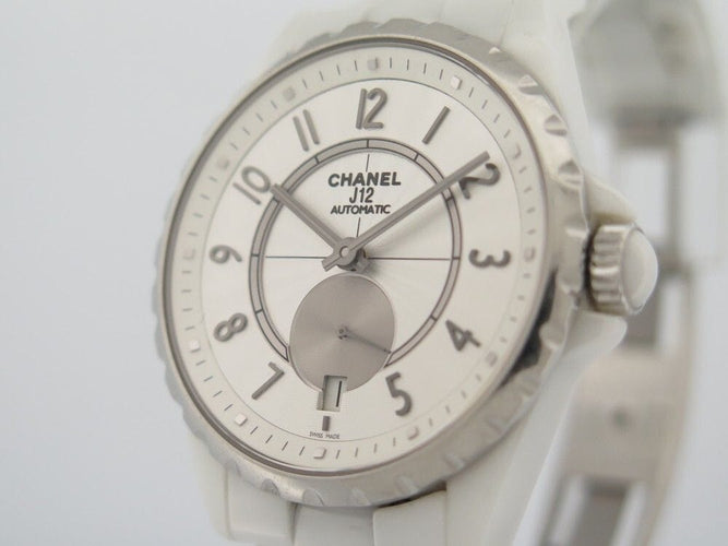 Montre montre CHANEL j12 365 37 mm automatique ceramique 58 Facettes 256828