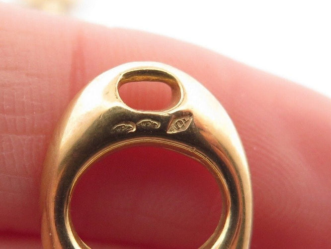 Collier vintage collier CHRISTIAN DIOR en or jaune 58 Facettes 258483