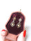 Boucles d'oreilles dormeuses anciennes spirales 58 Facettes