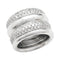 Bague 54 Bague Pomellato, "Tubolare", or blanc, diamants. 58 Facettes 31108