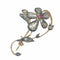 Broche Broche branche fleurie, diamants 58 Facettes 23031-0050