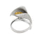 Bague 51 Bague Arum saphirs jaunes 58 Facettes 29248