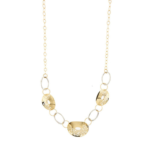 Collier Collier deux or 58 Facettes 33785