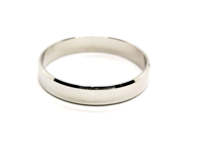 Bague 64 Bague Alliance Or blanc 58 Facettes 1178328CD