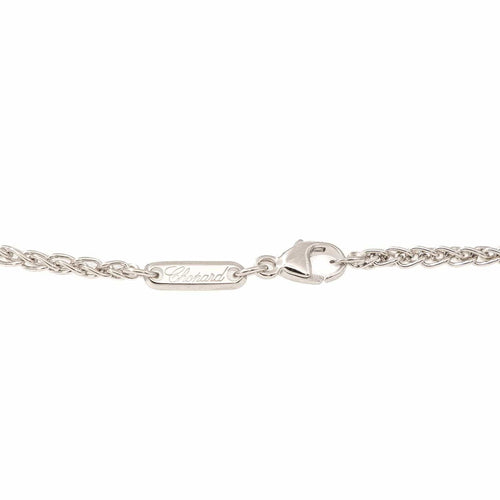 Collier Chopard Collier Chaine Or blanc 58 Facettes 1956158CN