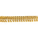 Bracelet Bracelet Boucheron "Plume" en or jaune. 58 Facettes 31481