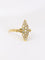 Bague Bague marquise vintage pavage diamants 58 Facettes J3