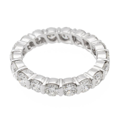 Bague 52 Bague Alliance américaine Or blanc Diamant 58 Facettes 2601194CN
