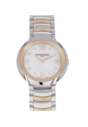 Montre Montre BAUME & MERCIER Promesse Quartz 34 mm Quartz MOA10252 58 Facettes 64066-60489
