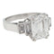 Bague 54 Bague diamant 3,05 carats en or blanc. 58 Facettes 30698