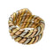 Bague 52 Bague Bulgari, "Tubogas", trois ors. 58 Facettes 31525