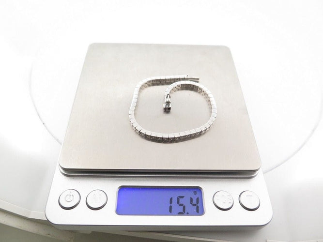 Bracelet CARTIER - Bracelet "Lanière" Or Blanc et Diamants 58 Facettes 247526