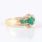 Bague Bague Émeraude Diamants Or jaune 58 Facettes