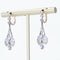 Boucles d'oreilles Boucles d'oreilles anciennes diamants Belle époque 58 Facettes 22-254