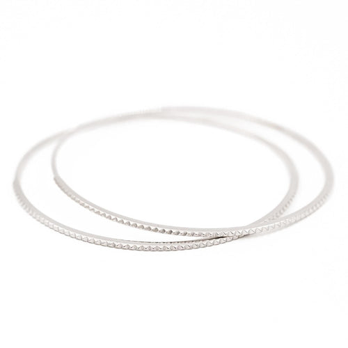 Bracelet Bracelet Jonc Or blanc 58 Facettes 2360853CN