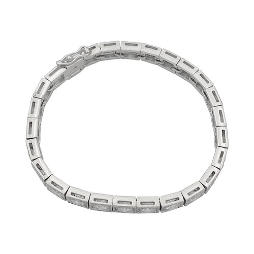 Bracelet Bracelet ancien diamants, platine. 58 Facettes 32158