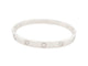 Bracelet bracelet CARTIER love 17cm or gris 18k diamants 1ct 58 Facettes 254957