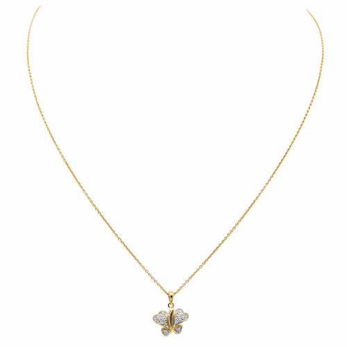 Collier Collier Pendentif Or jaune Diamant 58 Facettes 2564949CN