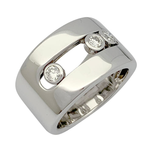 Bague 50 Bague Messika, "Move", or blanc, diamants. 58 Facettes 32070