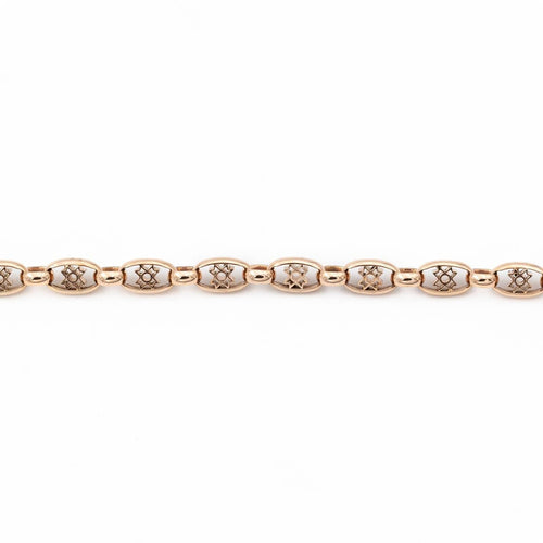 Bracelet Bracelet Maille filigrane Or rose 58 Facettes 1917647CN