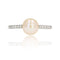 Bague 50 Bague ancienne perle fine diamants 58 Facettes 22-509