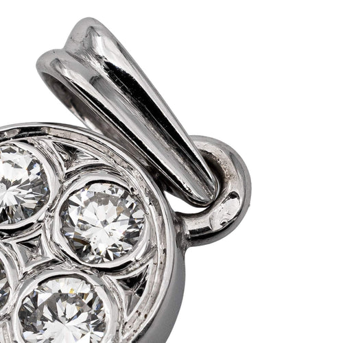 Pendentif Pendentif Or blanc Diamant 58 Facettes 2747973CN