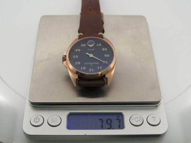 Montre montre MEISTERSINGER bronze metris me917br automatique 38 mm 58 Facettes 251830