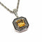 Collier Collier vintage en Argent &  citrine 58 Facettes
