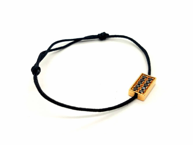 Bracelet Bracelet Cordon Or rose Diamant 58 Facettes 578824RV