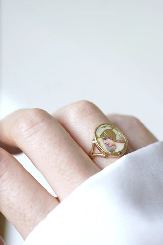 Bague Bague Athéna émail 58 Facettes