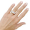 Bague 53 Bague Chopard, or blanc, diamants. 58 Facettes 32769