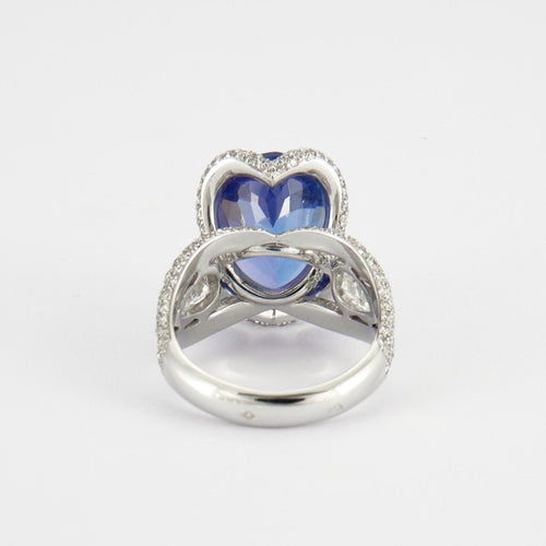 Bague 53 Bague cocktail Tanzanite 58 Facettes P46L13