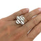 Bague 50 Bague Louis Vuitton or blanc. 58 Facettes 31899