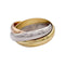 Bague 50 Bague Cartier, Trinity", trois ors. 58 Facettes 32779