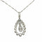 Pendentif Pendentif Belle Epoque Diamant Platine 58 Facettes
