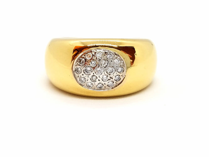 Bague 53 Bague Or jaune Diamant 58 Facettes 793504CN