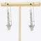 Boucles d'oreilles Boucles d'oreilles pendantes or blanc et diamants 58 Facettes 23-114