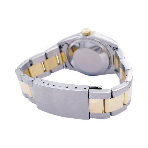 Montre Montre Rolex, "Oyster Perpetual Datejust", or et acier. 58 Facettes 32262