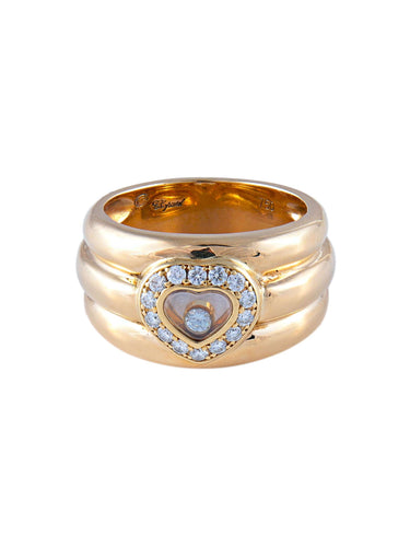Bague Bague Chopard Happy Diamonds 58 Facettes