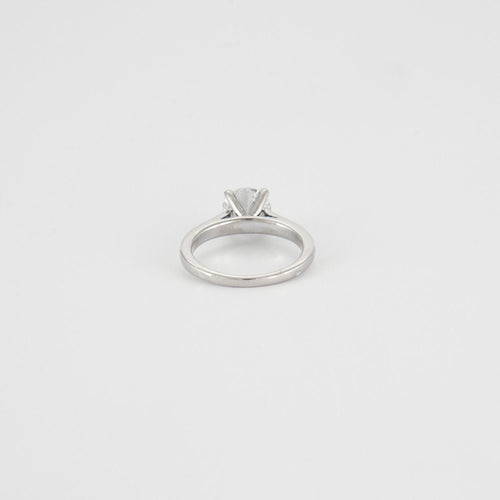 Bague 47 Bague or blanc  diamants 1.23ct 58 Facettes