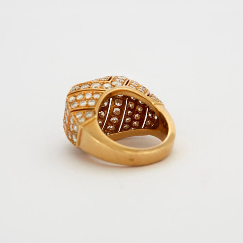 Bague 54 CARTIER – Bague dôme Diamants 58 Facettes