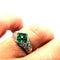 Bague 50 Bague Art Déco diamants et émeraudes 58 Facettes 3712