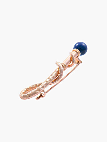 Broche Broche Fouet Lapis lazuli 58 Facettes