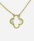 Pendentif VAN CLEEF & ARPELS. Collection Alhambra vintage, pendentif or jaune et nacre 58 Facettes