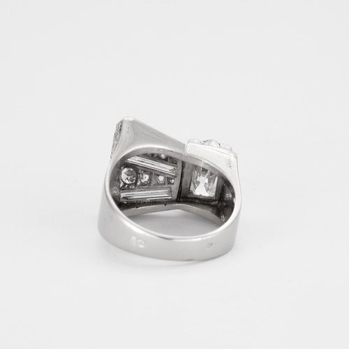 Bague 52 Bague tank, diamant 58 Facettes