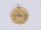 Pendentif medaille pendentif VAN CLEEF & ARPELS zodiaque cancri cancer georges lenfant or 58 Facettes 257841