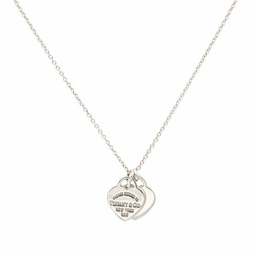 Pendentif Tiffany & Co Collier Coeur Retur to Tiffany Argent 58 Facettes 2340389CN