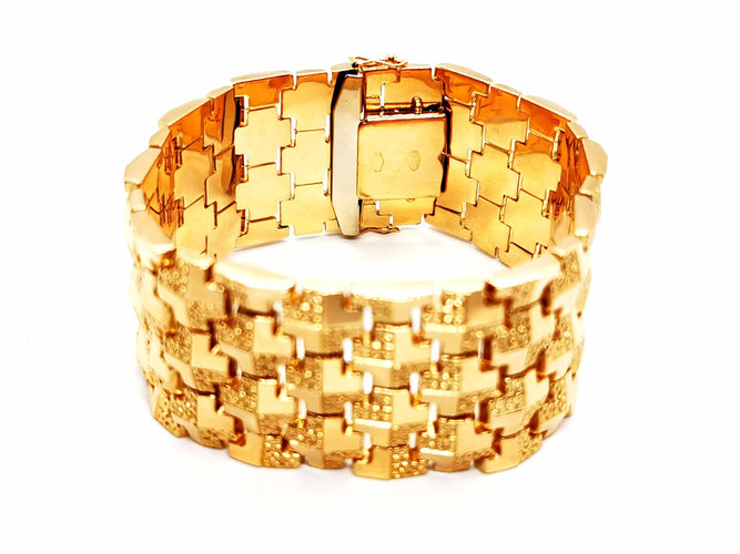Bracelet Bracelet Manchette Or jaune 58 Facettes 1186416CN